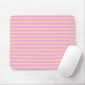 Rosa Geometrisch Mousepad (Mit Mouse)