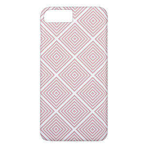 Rosa geometrische Quadrate Case-Mate iPhone Hülle