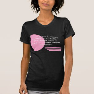 Rosa geometrisches Glaubenslogo Jesus Christliche T-Shirt