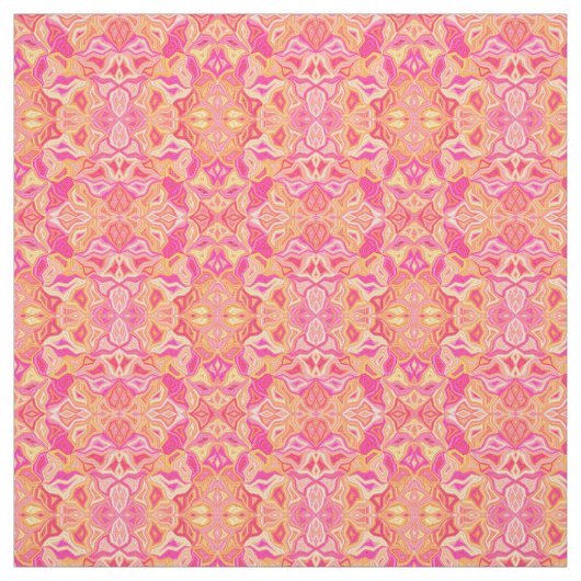rosa geometrisches Muster Stoff (Muster)