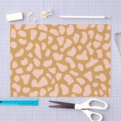 Rosa Gepard-Druck-Decoupage Seidenpapier (Handwerk)