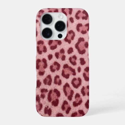 rosa Gepard iPhone 16 Pro Max Hülle (Rückseite)
