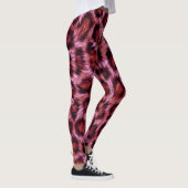 rosa Gepardenprint Leggings (Rechts)