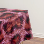 rosa Gepardenprint Tischdecke (Beispiel)
