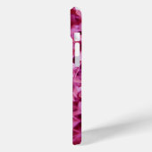 Rosa gepresste, geschredderte Papiertextur Case-Mate iPhone Hülle (Rückseite / Links)