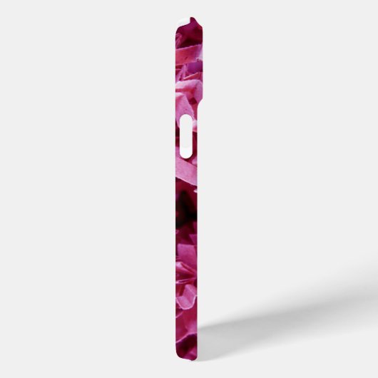 Rosa gepresste, geschredderte Papiertextur Case-Mate iPhone Hülle (Rückseite / Rechts)