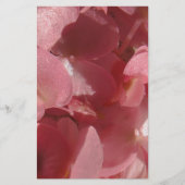 Rosa Geranium: fast massiv, hellrosa Briefpapier (Vorderseite)