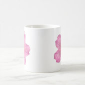Rosa Geranium Kaffeetasse (Mittel)