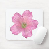 Rosa Geranium Mousepad (Mit Mouse)