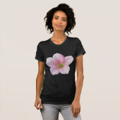 Rosa Geranium T-Shirt (Vorne ganz)