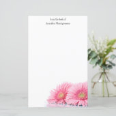 Rosa Gerbera Daisies Elegante Fotografie (Stehend Vorderseite)