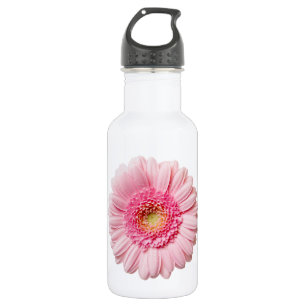 Rosa Gerbera-Daisy Edelstahlflasche
