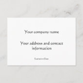 Rosa Gerbera Daisy Geschenkgutschein (Rückseite)