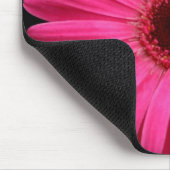 Rosa Gerbera-Gänseblümchen Mousepad (Ecke)
