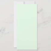 Rosa Gerbera-Lesezeichen-Vorlage (Rückseite)