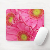Rosa Gerbera-Margeriten Mousepad (Mit Mouse)