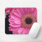 Rosa Gerbera Mousepad (Mit Mouse)