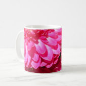 Rosa Gerberas Kaffeetasse (Vorderseite Links)