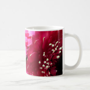 Rosa Gerberas Kaffeetasse