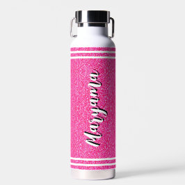 Rosa Geschenk für Mädchen | Benutzerdefinierter ha Trinkflasche