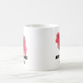 Rosa Geschenk Kaffeetasse (Mittel)