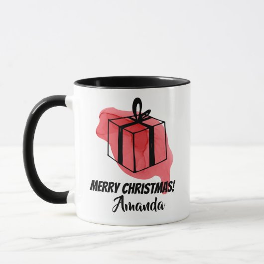 Rosa Geschenk Tasse (Links)