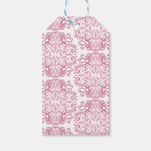 rosa geschenkanhänger (Vorderseite)