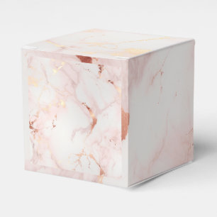 Rosa Geschenkbox mit quadratischer Form Geschenkschachtel