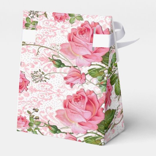 Rosa Geschenkboxen Geschenkschachtel (Rückseite)