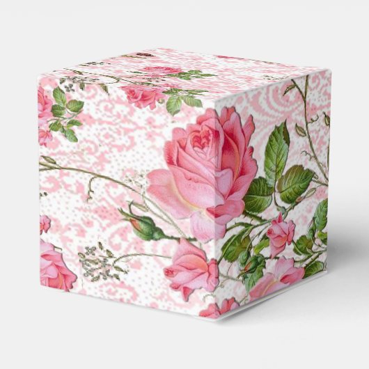 Rosa Geschenkboxen Geschenkschachtel (Rückseite)