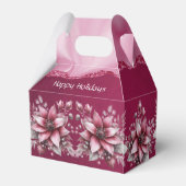 Rosa Geschenkboxen Geschenkschachtel (Rückseite)