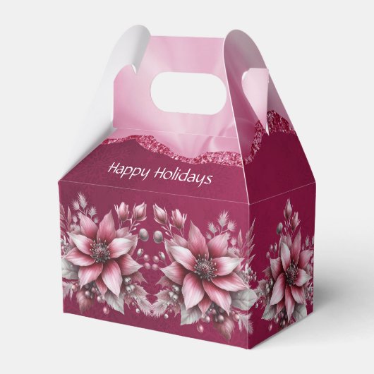 Rosa Geschenkboxen Geschenkschachtel (Vorderseite)