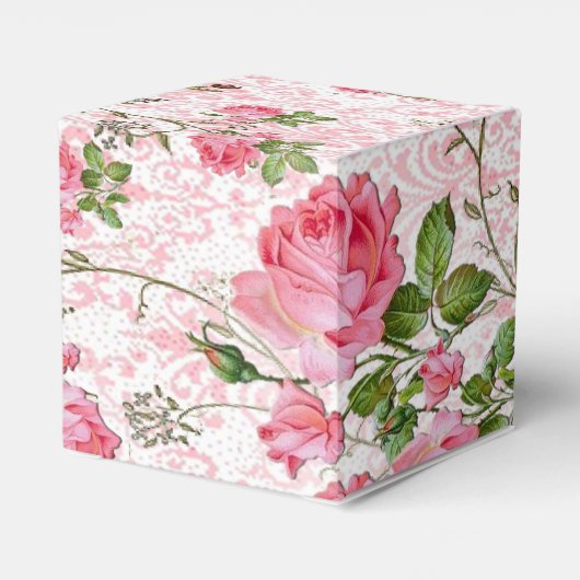 Rosa Geschenkboxen Geschenkschachtel (Rückseite)