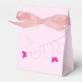 Rosa Geschenkboxen mit Schmetterlingen Geschenkschachtel (Vorderseite)