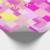 Rosa Geschenkpapier (Ecke)
