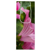Rosa Geschenktüte Für Weinflaschen (Vorderseite)