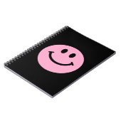 rosa Gesichtsnotizbuch Notizblock (Linke Seite)
