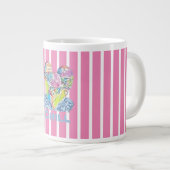 Rosa gestreift Eiscreme Chill Jumbo-Tasse (Vorderseite Rechts)