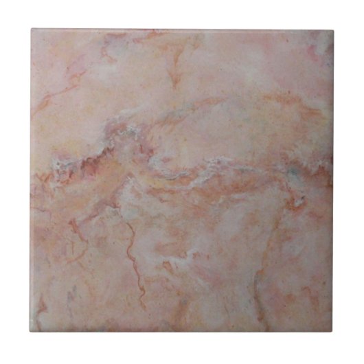 Rosa gestreifter Marmorboden Fliese (Vorderseite)