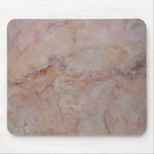 Rosa gestreifter Marmorstein-Finish Mousepad