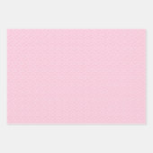 Rosa gestreute Sterne Geschenkpapier Set (Vorderseite 2)