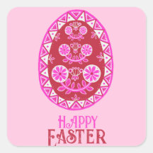 Rosa gestrichen Traditionelles ukrainisches Ostere