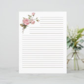 rosa gestrichenes Papier (Stehend Vorderseite)