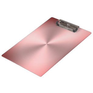 Rosa gestromtes Metallsehen Klemmbrett