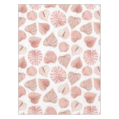 Rosa getrocknete Blätter Tischdecke (Vorderseite)