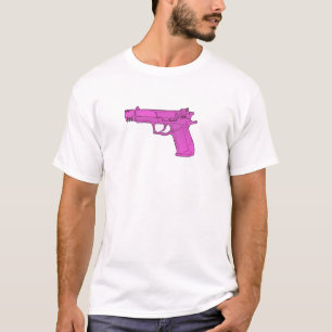 Rosa Gewehr T-Shirt