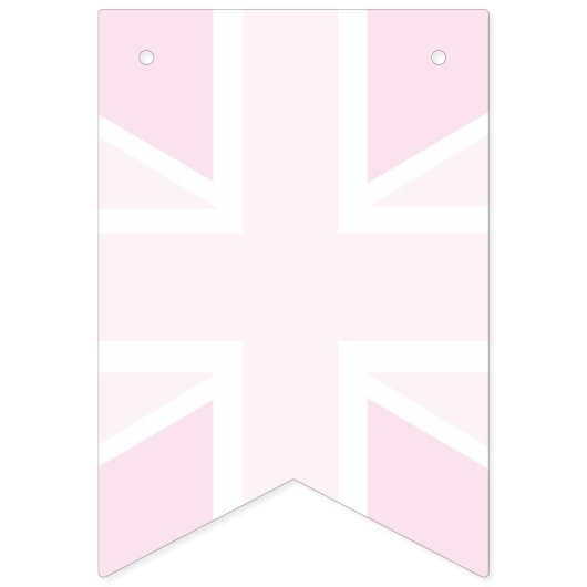 Rosa Gewerkschafts-Jack-Flaggen-Flagge Wimpelkette (Zweite Fahne)