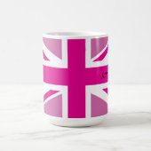 Rosa Gewerkschafts-Jack-Tasse Kaffeetasse (Mittel)