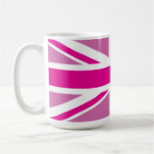 Rosa Gewerkschafts-Jack-Tasse Kaffeetasse (Links)
