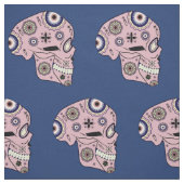 Rosa Gewindelehrstoff Stoff (Muster)